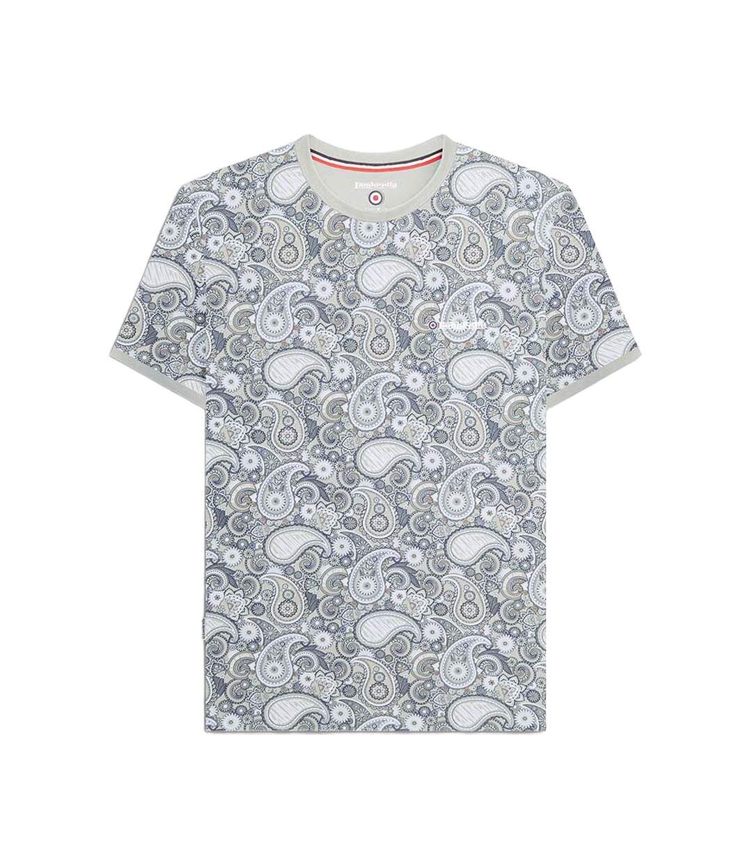 T-shirt ss25 homme sauge du désert Lambretta-1