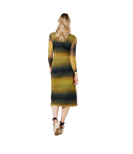 Robe mi-longue femme multicolore Principles