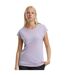 T-shirt Femme Rose Clair New Morning Studios-1