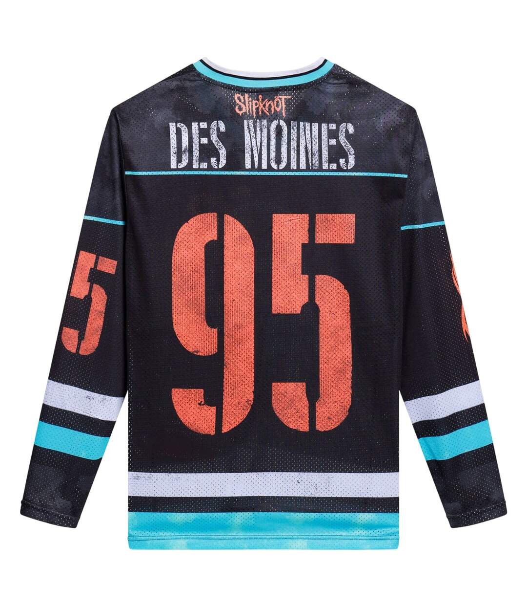 Unisex Adult Slipknot Hockey Jersey Black Amplified-2