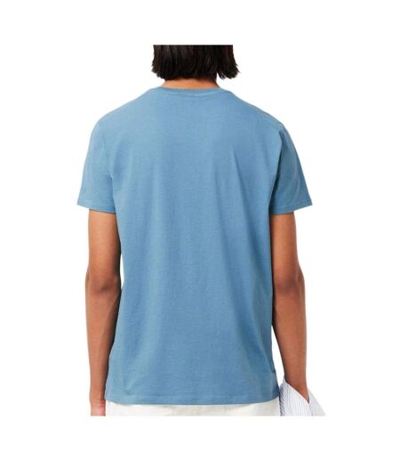 T-shirt bleu homme lacoste th6709