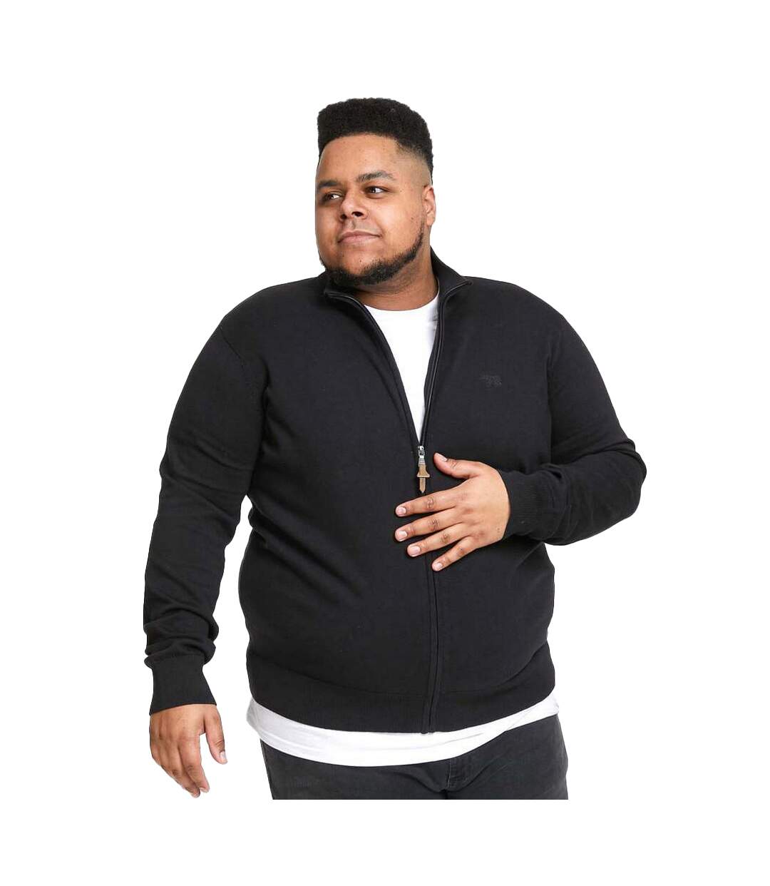 Sweat À Capuche D555 Franco Homme Noir Duke-1