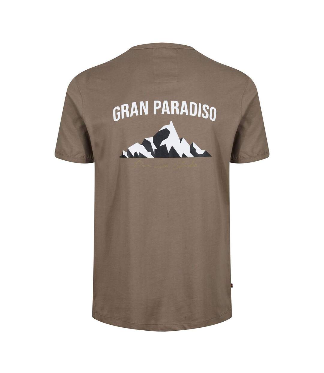 T-shirt Style Imprimé Au Dos Arando Adulte Marron Luke 1977-2