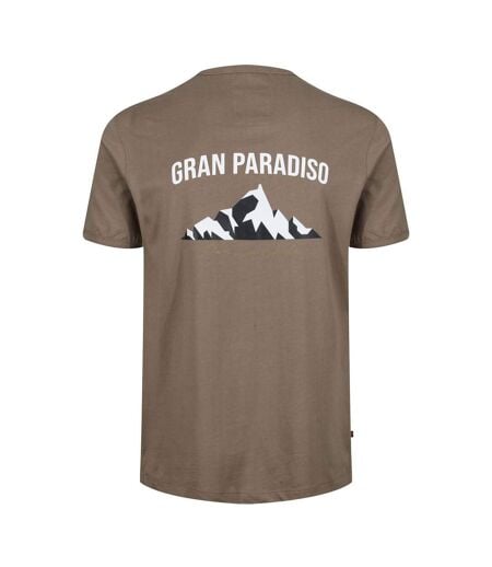 T-shirt Style Imprimé Au Dos Arando Adulte Marron Luke 1977