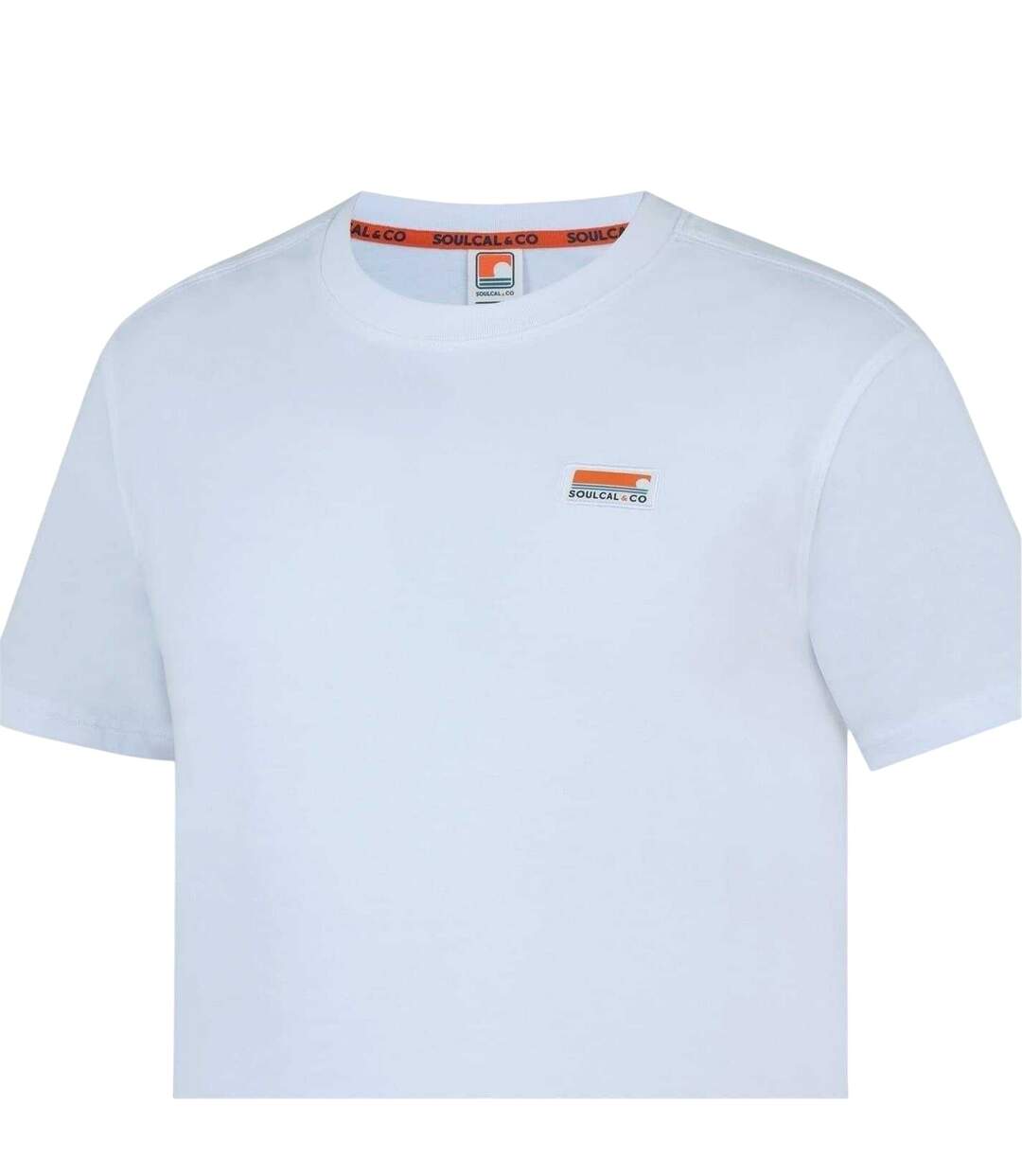 Mens Signature Regular T-shirt White SoulCal-4