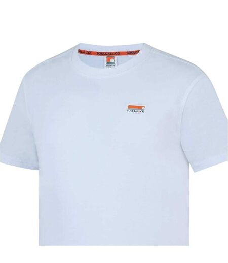 Mens Signature Regular T-shirt White SoulCal