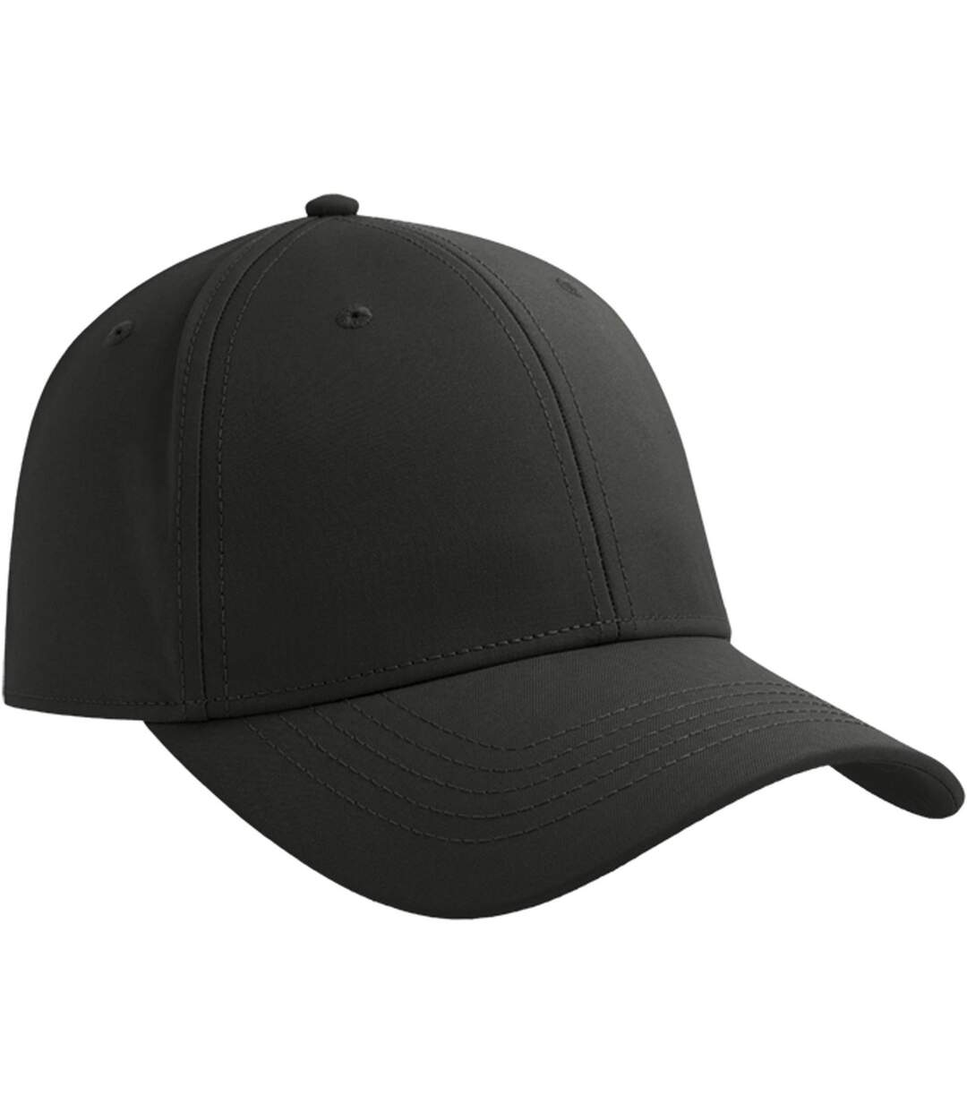 Casquette De Baseball Pitch Adulte Noir Atlantis-1