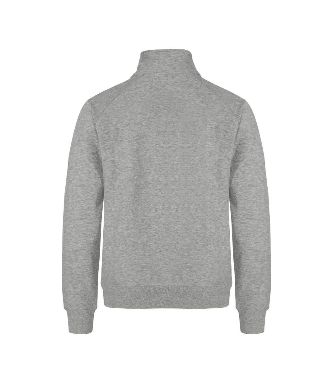 Sweat Classic Adulte Gris Chiné Clique-4