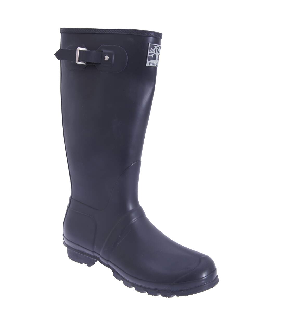 Bottes De Pluie Standard Avec Sangle De Réglage Homme Bleu Marine Woodland-1