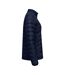 Doudoune Matelassée Femme Bleu Marine Français Promodoro-3
