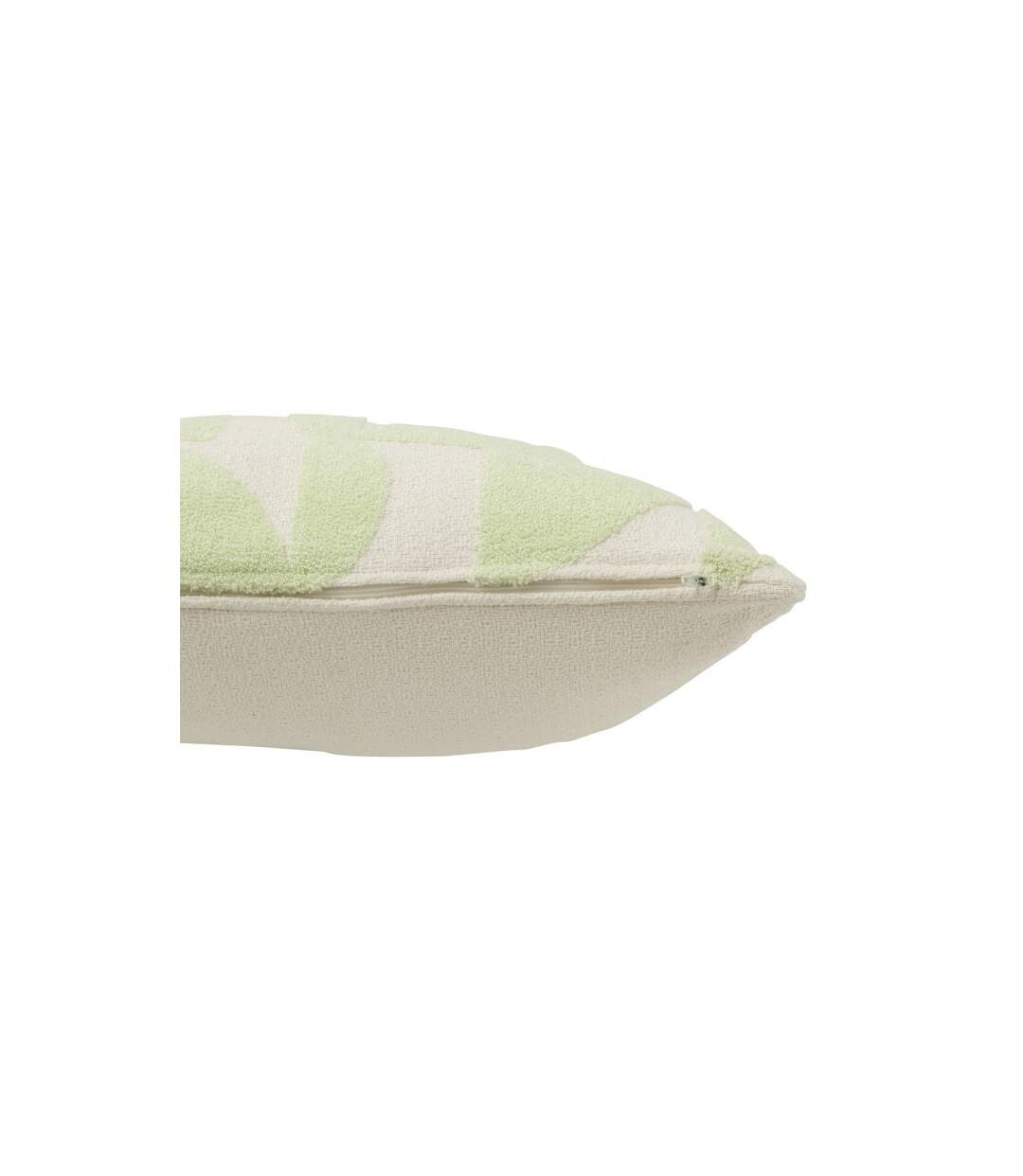 Coussin Déco Géométrique 43x43cm Vert Menthe-3