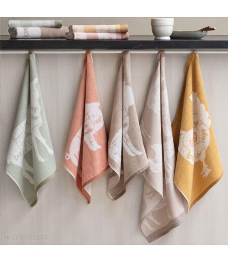 Torchon de cuisine toile collection GRILLUXE
