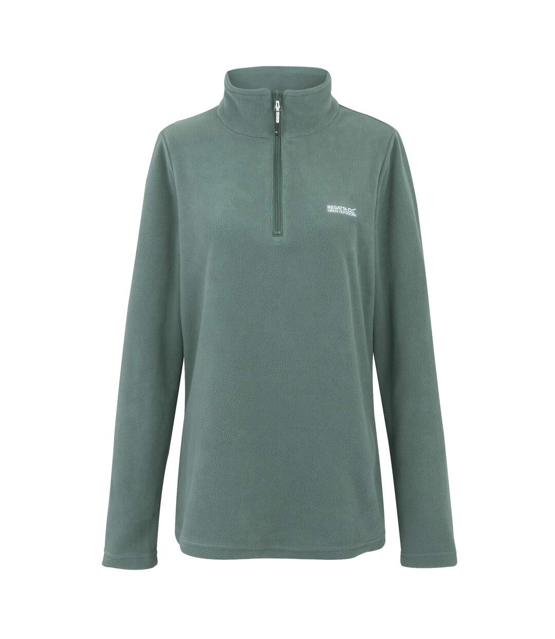 Great Outdoors Womens/ladies Sweetheart 1/4 Zip Fleece Top Spruce Green Regatta-1