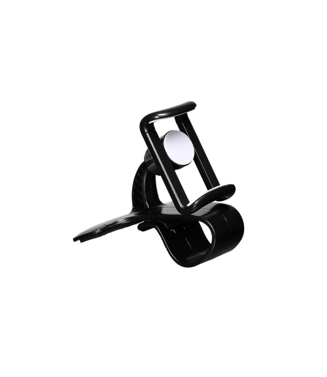 Support Téléphone Tableau de Bord 10cm Noir-1