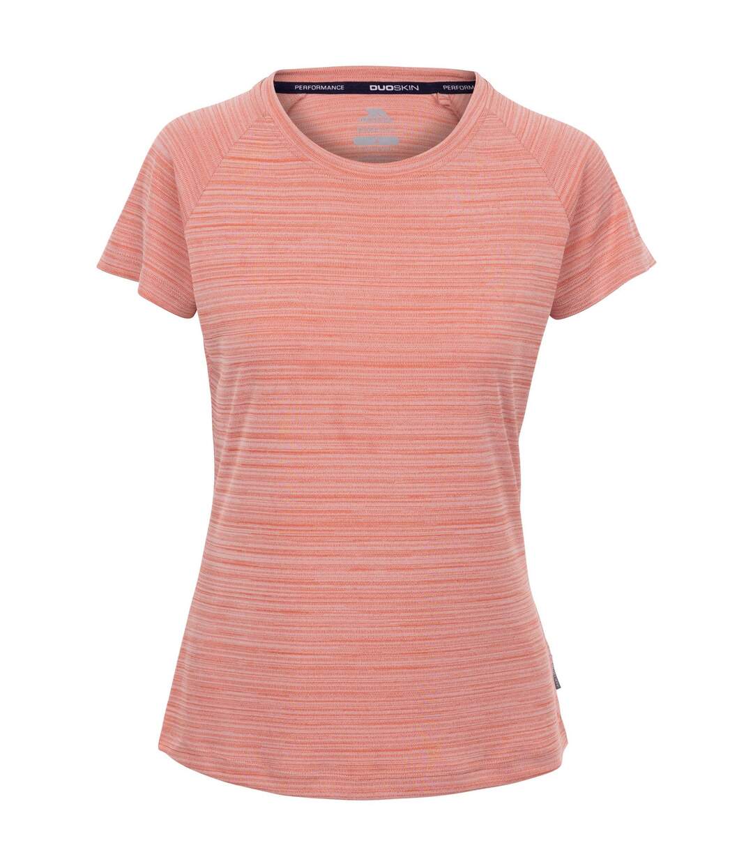T-shirt vickland femme rose coquillage Trespass-1