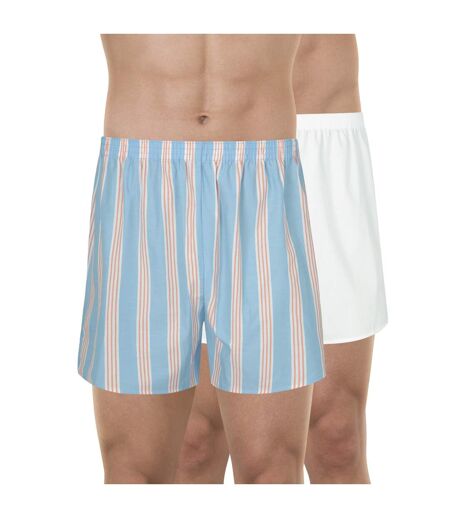 Lot de 2 caleçons homme Chaine et Trame Eminence