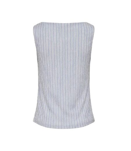 Top blanc/bleu femme jdy ocean