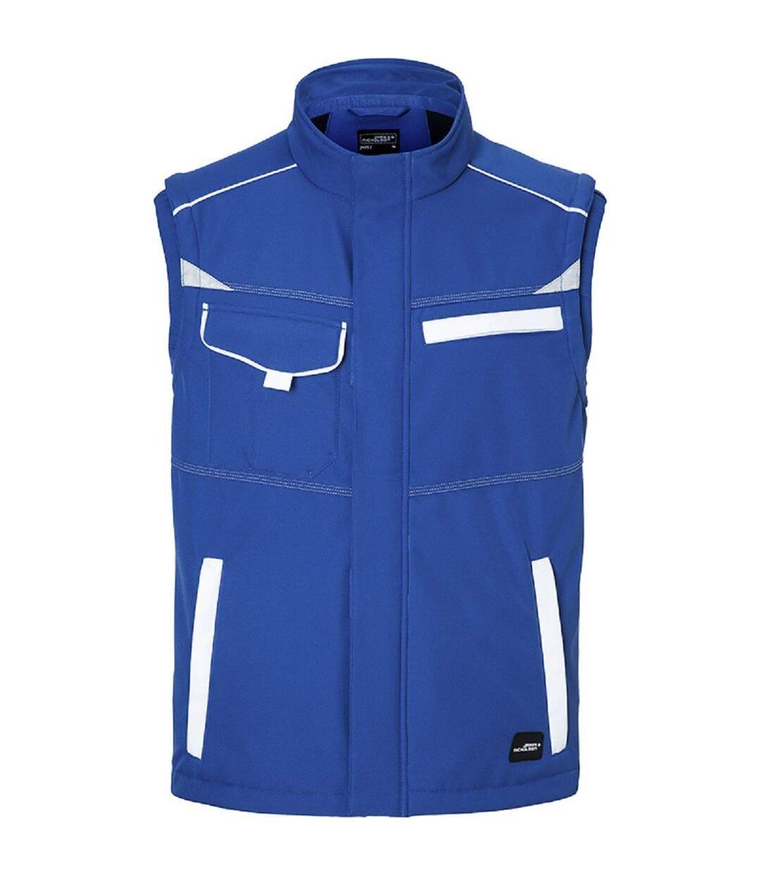 Bodywarmer softshell unisexe - JN852 - bleu roi-1