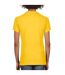 Womens/ladies Double Piqué Polo Shirt Daisy Gildan-2