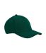 Casquette De Baseball Earthaware Classic Vert Bouteille Beechfield-2