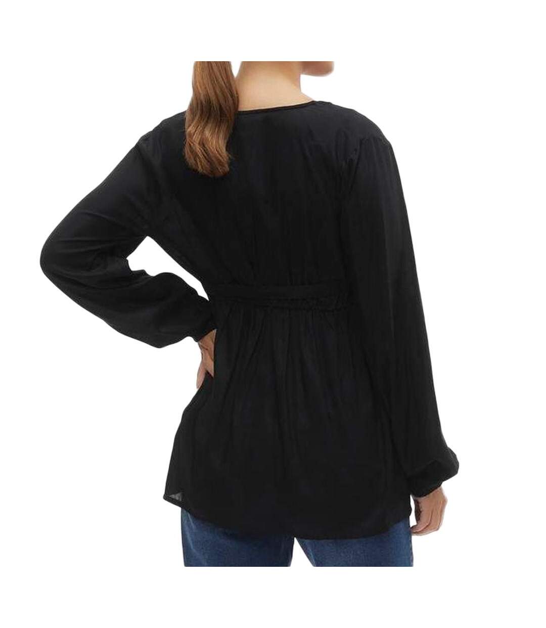 Blouse de Grossesse Noire Femme Mamalicious 20019587 - S-2