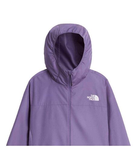Womens/ladies Windproof Packaway Jacket Plum The North Face