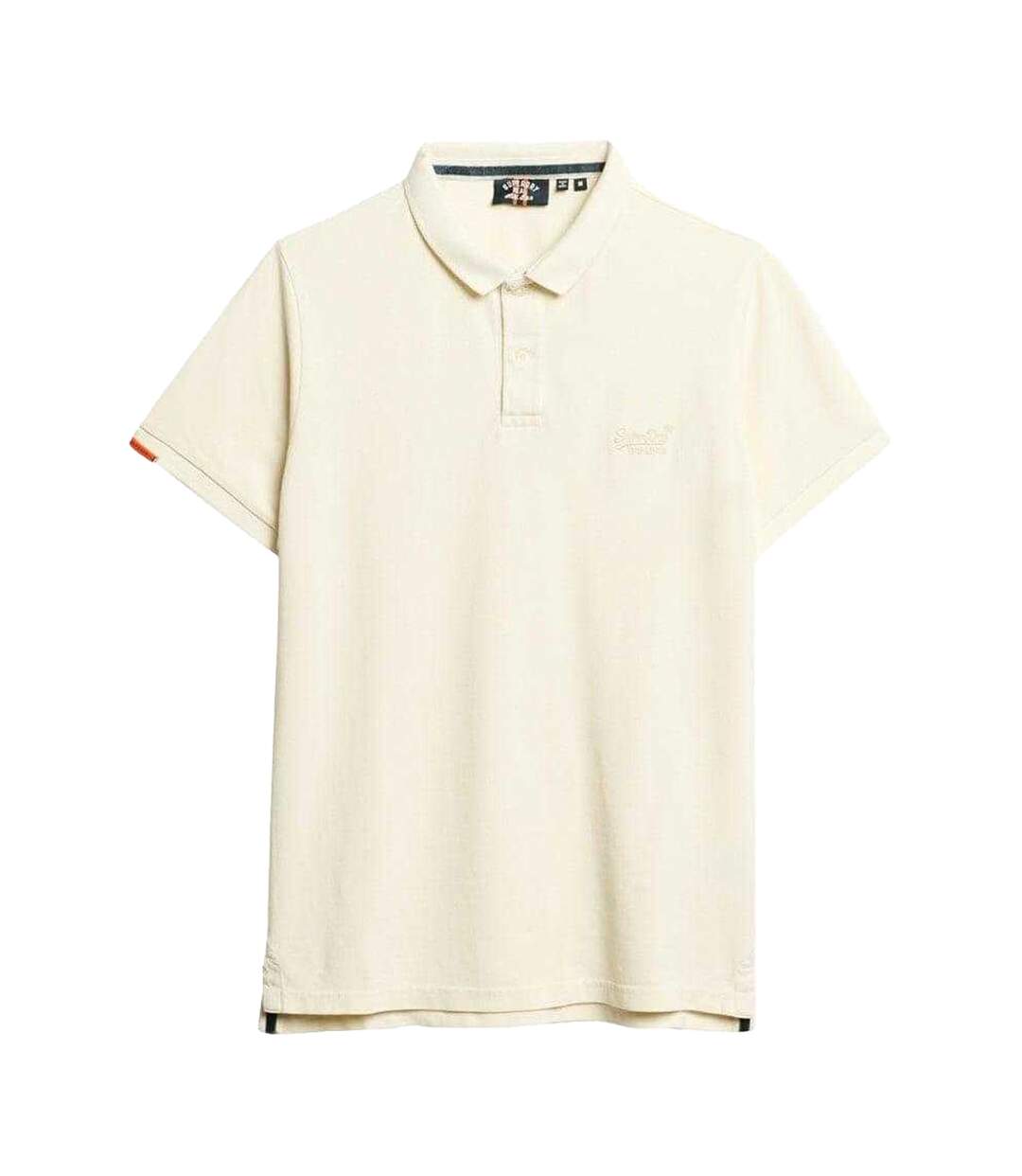 Polo Manches Courtes Homme Blanc Superdry-2