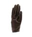 Womens/ladies stadium riding gloves brown Aubrion