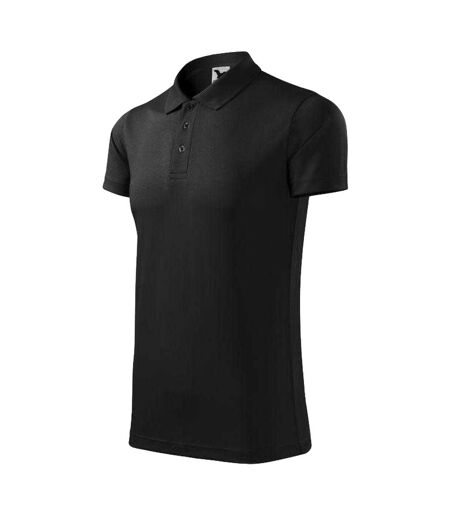 Mens Victory Polo Shirt Black Malfini