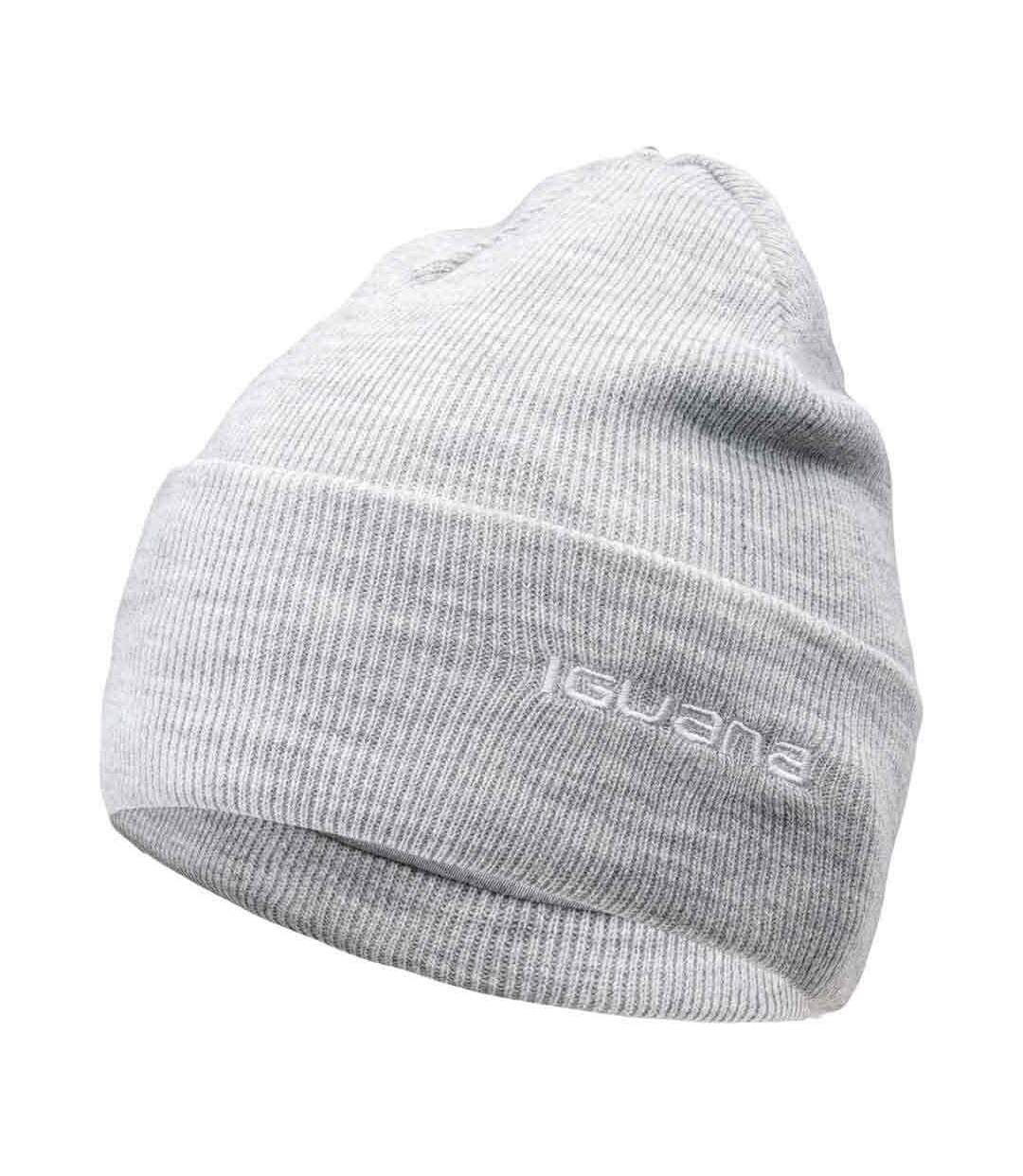 Bonnet D'hiver Motif/style Côtelé Lea Femme Gris Clair Chiné Iguana-3