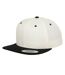 Casquette Ajustable Classic Beige Pâle Noir Yupoong-1