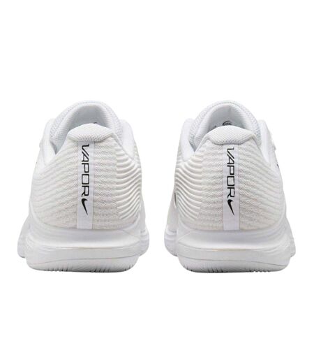 Mens Logo Low Cut Tennis Shoes White Black Nike