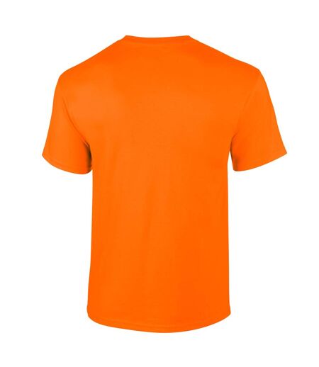 Gildan Unisex Adult Ultra Cotton T-Shirt (Safety Orange) - UTRW9958
