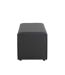 Coffre de Rangement Design Soldi 65cm Noir-3