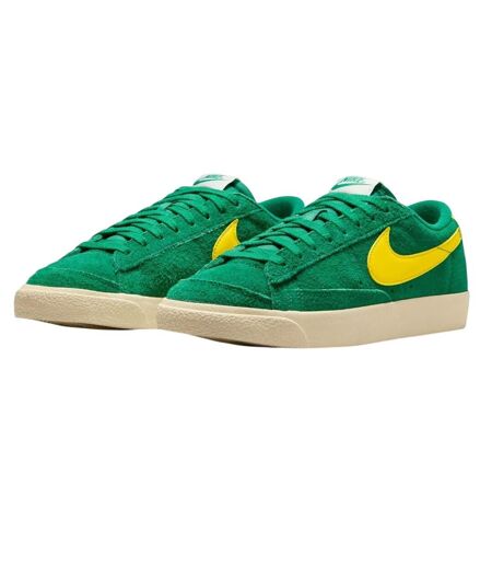 Baskets Motif/style Large Blazer Femme Vert Jaune Blanc Nike