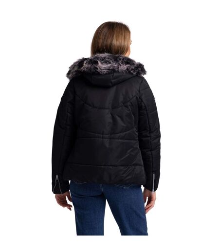 Veste Imperméable Recap Femme Noir Trespass