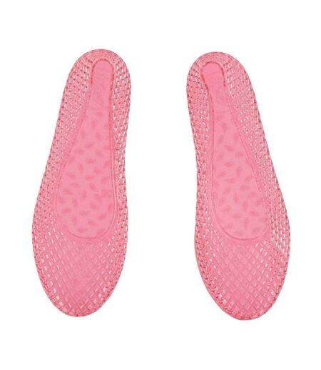 Womens/ladies Iro Jelly Shoes Pink Ancient Greek Sandals
