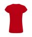 Womens/ladies T-shirt Red Casual Classic-3