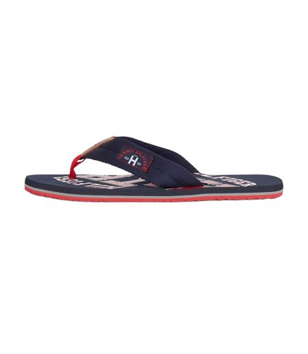 Mens Essential Beach Flip Flops Blue Tommy Hilfiger