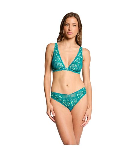 Soutien-gorge armatures turquoise Elisa