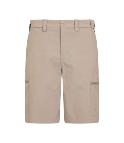 Mens Trek Cargo Shorts Dark Beige Mountain Warehouse