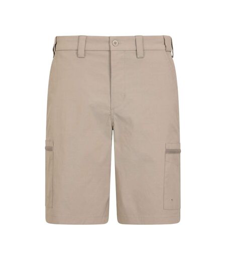 Mens Trek Cargo Shorts Dark Beige Mountain Warehouse