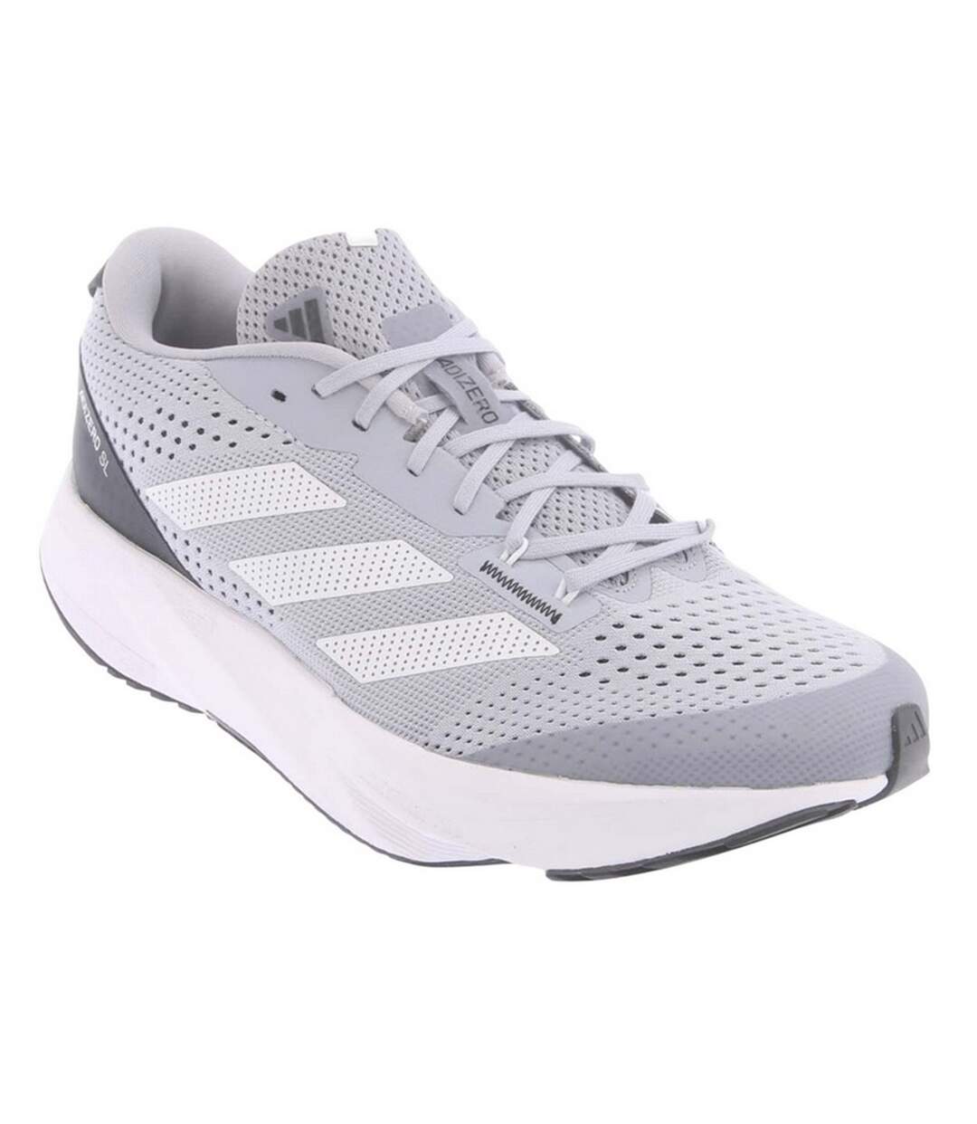 Mens Adizero Sl Trainers Silver Adidas-1