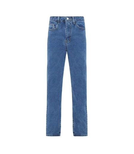 Womens/ladies Denim Jeans Mid Blue I Saw It First