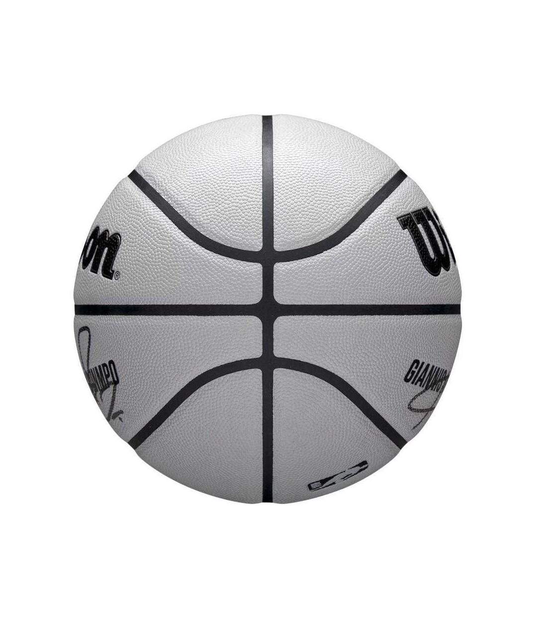 Ballon De Basket Motif/style Nba Giannis Taille 7 Gris Wilson-4