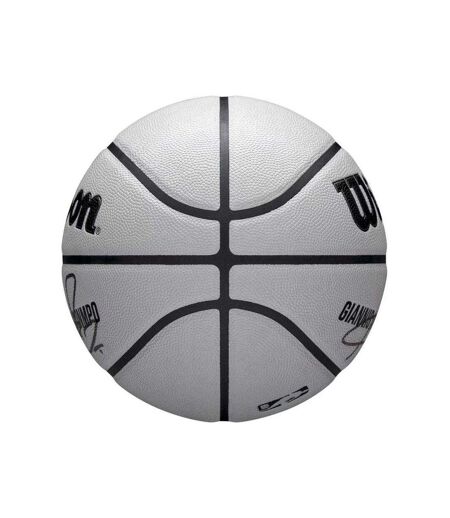 Ballon De Basket Motif/style Nba Giannis Taille 7 Gris Wilson