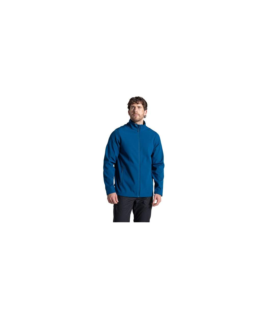 Veste Softshell Basecamp Ll Homme Bleu Mer Foncé Craghoppers Expert-1