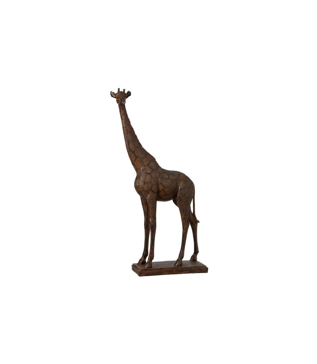 Statuette Déco Girafe 83cm Marron-1