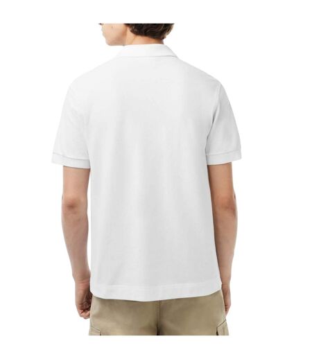 Polo l.12.21 homme blanc Lacoste