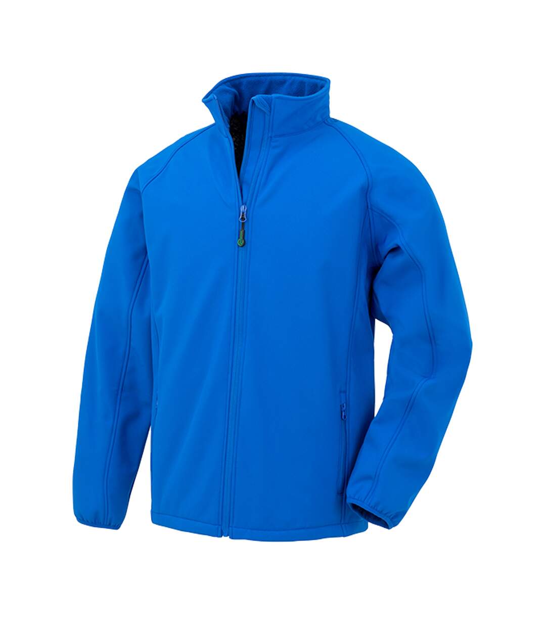 Mens printable soft shell jacket royal blue Result Genuine Recycled-1